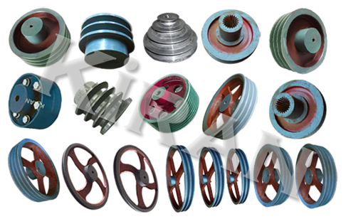 Cast Iron V Belt Pulley Manufacturer in Rajkot